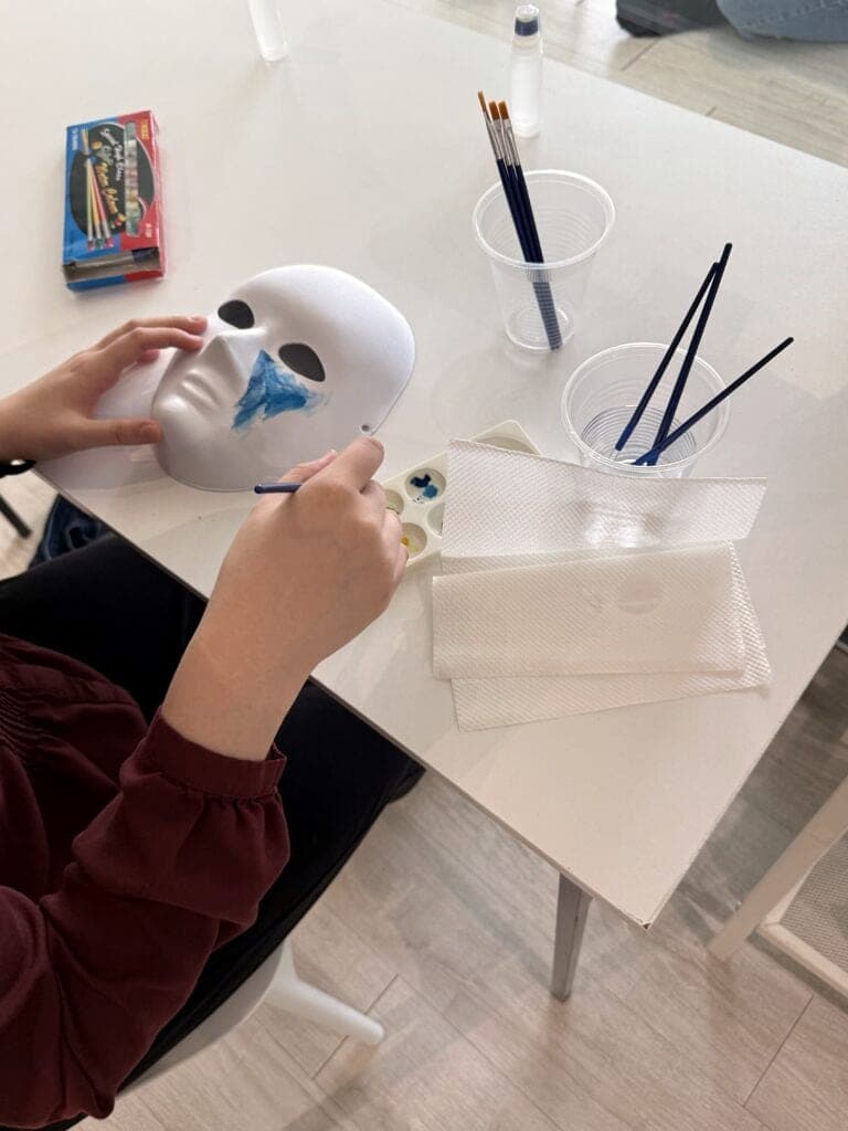 Mask Painting Workshop 1.0 and 2.0 at Safe Space